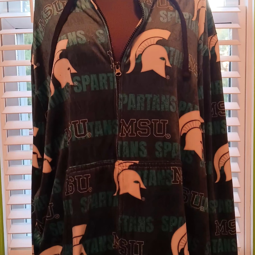 MSU Spartans Hoodie Zipup